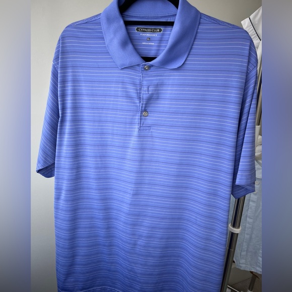 Cypress Club Blue Polo - Picture 1 of 2